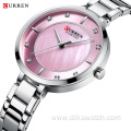 CURREN 9051 New Fashion Watch Gift For Wife Charm Small Dial Stainless Steel Wrist Watches For Ladies Hot Sale Relogio Masculino